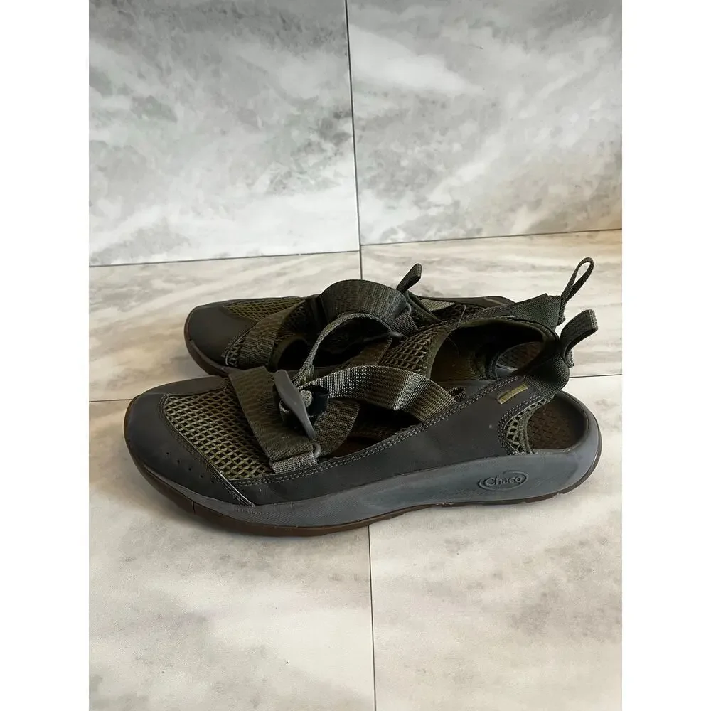 Men Chaco Hommes JCH 107293 US 10 Olive Green Closed Toe Shoes Sandals